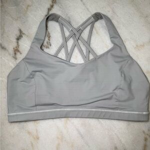 Lululemon free to be serene grey sports bra